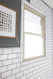 While the original tiles are still as popular today, subway tiles now come in a variety of sizes that mimic the original rectangular proportions, such as 1x2 or 4x8. Our Modern Subway Tile Bathroom Bright Green Door