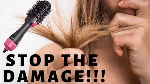 This brush is very easy to use but be prepared if you have long thick h. Is The Revlon One Step Dryer Ruining Your Hair Tips To Stop The Damage Hair Dryer And Volumizer Revlon One Step Revlon Hair Dryer Brush