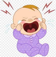 No transparency or gradients used. Baby Images Baby Pictures Baby Drawing Cartoon Drawings Baby Crying Cartoon Png Image With Transparent Background Toppng