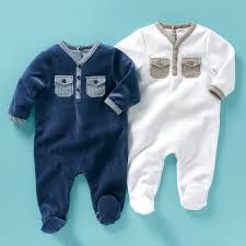 pyjama blanc a pieds en velours bebe garcon cocoon pyjama bebe garcon pyjama bebe pyjama