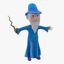 Cartoon Wizard 3d Model Ad Cartoon Wizard Model Cartoon Elephant Mythological Creatures Cartoon