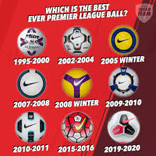 As technology evolved, so too did the premier league ball with 2008 seeing the arrival of the t90 omni. Facebook