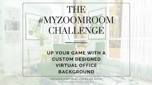 Virtual Office Background For Zoom Northern Lights Home Staging And Design