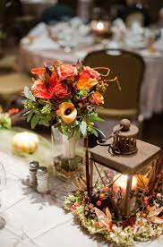 Pin By Courtney Osborne On Falling Into Autumn Fall Wedding Flowers Fall Wedding Tables Flower Centerpieces Wedding