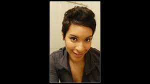 If you want a dramatic style to stay put, use a hair pomade like verb sculpting clay ($16, sephora.com ). How To Get Halle Berry S Hair Style Part 1 Youtube