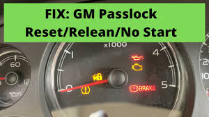 Fix Gm Silverado Duramax Security Passlock Relearn Reset Procedure Service Theft Deterrent System Youtube