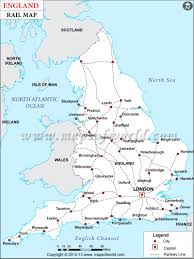 England Rail Map England Map Holidays In England England
