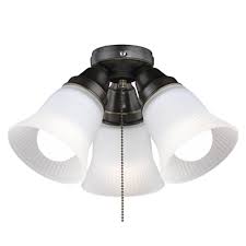 Outfitted with energy efficient led lights, these designs can serve as your room's central light source for a fraction of the electricity that conventional incandescent bulbs would require. Patriot Lighting Porter Ii 3 Light Oil Rubbed Bronze Led Ceiling Fan Light At Menards