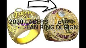 2020 los angeles lakers ring championship ring boyfriend gift nba memorial ring family ring birthday present basketball ring birthday gift. 2020 Lakers Fan Ring Design Reveal 1 2 3 Mamba Youtube