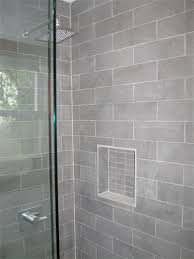 Like The Color And Shape Of This Tile Gray Shower Tile Bathroom Shower Tile Shower Tile
