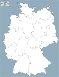This map depicts germany's major cities and national borders. Free Outline Map Of Germany Gif Pdf Cdr Svg Ai Wmf Germany Map Map Germany