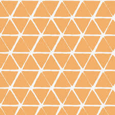 Light Orange Aztec Triangles Fabric By The Yard In 2020 Light Orange Carousel Designs Fabric