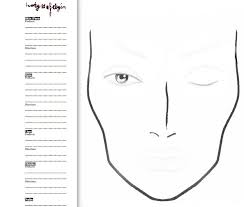 31 Up To Date Blank Face Chart To Print