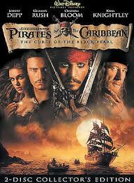 Pirates Of The Caribbean The Curse Of The Black Pearl Dvd Opening Pin On Dvd S