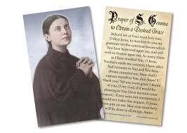 You know how painful it is to have doctors cauterize your back and how restricting it is to wear an iron brace. Let Us Offer A Prayer To Saint Gemma Galgani Passionist Historical Archives