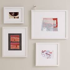 Assorted Size Gallery Frames Set Of 4 In 2020 Gallery Wall Frames Gallery Frames Gallery Frame Set Creating a display of modern proportions, oversized white mat floats a single photo within a sleek frame of warm walnut.