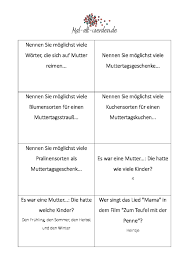 Erzeugen sie kreuzworträtsel mit ihren eigenen fragen und lösungen. Das Grosse Muttertags Quiz 50 Kostenlose Ratselkarten Zum Ausdrucken