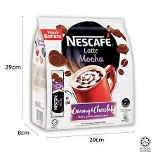 Amountsee price in store * quantity 64 fl. Buy Nescafe 3 In 1 Mocha Coffee Latte Instant Coffee Packets Single Serve Flavored Coffee Mix 15 Sticks Online In Turkey B072tvmgsb