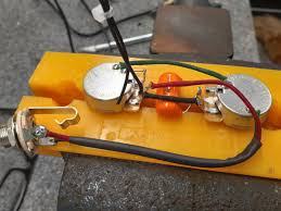 A 1 Humbucker Wiring Harness 1 Standard Volume 1 Standard Tone Think Les Paul Jr Hoagland Custom