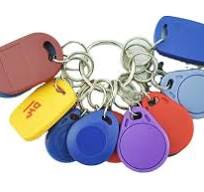 Custom Factory Price Logo Plastic ABS NFC Keychain Key Fob ...