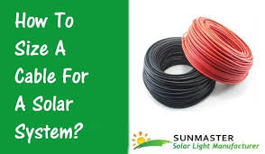 (right click save target as). How To Size A Cable For A Solar System Sunmaster Solar Light Manufacturer