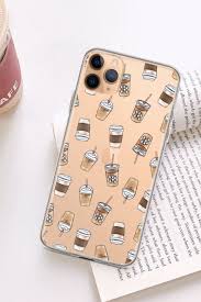 Coffee Phone Case For Iphone 12 11 Pro Xr Xs Max X 7 8 Plus Etsy In 2021 Coffee Phone Case Creative Iphone Case Diy Phone Case