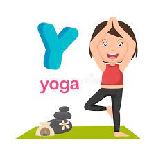 Support the early acquisition of communication and let your kid chat and interact with their mother tongue with the letters yoga game! Illustration Isolated Alphabet Letter Y Yoga Stock Vector Illustration Of Preschool Education 103142240