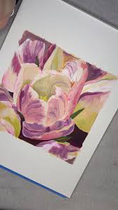 I decided to give this neon-gilded tulip a bright border after staring at  it for a few days — very happy with it! What do you think?