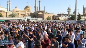 أقيمت صلاة عيد الفطر السعيد اليوم الخميس في جامعة طهران والعديد من مدن البلاد مع التزام التوصيات الصحية اللازمة للوقاية من كورونا. ØµÙ„Ø§Ø© Ø¹ÙŠØ¯ Ø§Ù„ÙØ·Ø± Iran Press Arabic