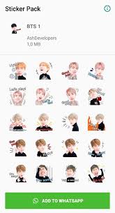 Los mejores juegos para grupos de whatsapp información general 20 marzo 2020 se diversifican las opciones lúdicas para pasar la cuarentena. Wastickerapps Bts Stickers For Whatsapp For Android Apk Download