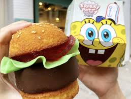 Despite the lack of business, the chum bucket is still open after 12 seasons. Milk Cream S Nickflavortakeover Continues With Krabby Patty Ice Cream Sliders