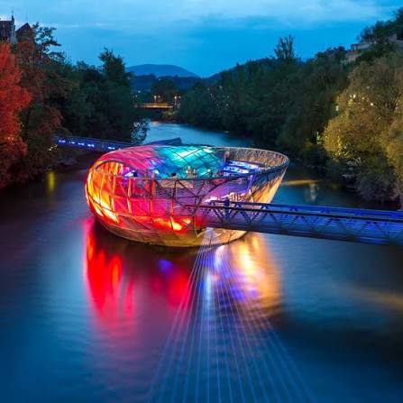 Murinsel Graz- Island in the Mur | Sightseeing in Graz
