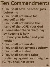 Understanding True Definition Of Sinning You Are The Father Ten Commandments Prayer For My Children