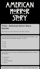 What was the monster in 1954's 'them'? American Horror Story Trivia For Android Apk Download