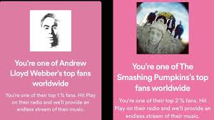 The spotify users weren't always in the top one percent of fans; Spotify Top Fans Know Your Meme