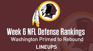 Fantasy stalwarts are underperforming and getting hurt, forcing team owners to scramble. Week 6 Nfl Defense Def Fantasy Football Rankings Washington S Defense Is Ready To Rebound