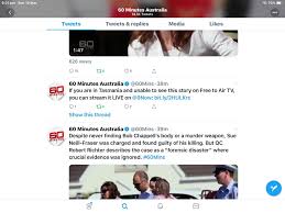 View the latest 60 minutes videos, interviews, features, profiles, and more. 60 Minutes Australia On Twitter This Woman Says She Saw Who Really Murdered Bob Chappell Tonight Only On 60mins She Breaks Her Ten Year Silence Her Explosive Confession Could Overturn A Murder