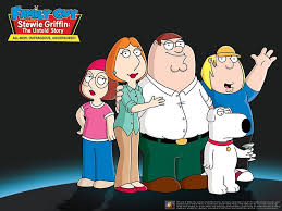Family guy the simpsons guy poster 48x32 36x24 tv show art print silk. Hd Wallpaper Family Guy Movie Poster Tv Show Brian Griffin Chris Griffin Wallpaper Flare
