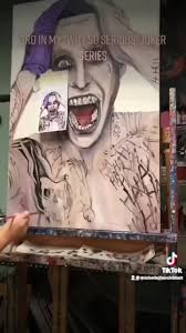 5 Jokers 11"x17" artist signed Fine Art Print Batman Horror Criminal Clown  Pop Art Nicholson Ledger Leto