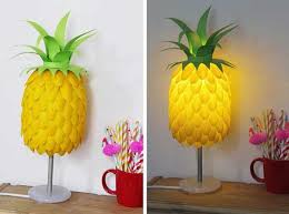 #tutorial #kerajinan kreatif #handmade #recycle #kreatif #unik. Cara Membuat Lampu Hias Bentuk Nanas Dari Botol Plastik Bekas