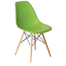 Bolero Polypropylene Replica Eames Chairs Green Pack Of 2 Gg918 Green Chair Chair Eames Chairs