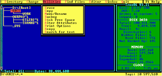 Image result for Computers Software File Management File Managers DOS
