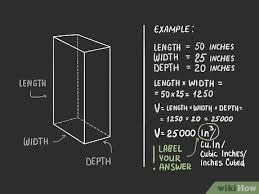 3 Ways To Calculate Cubic Inches Wikihow