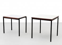 Pair of brass sculptural soleil art side tables. Sculptural Side Table Italy 1950 147328