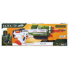 Nerf toy guns offer a fun form of tactical play for kids of various ages. Nerf Halo Ma40 Motorized Blaster Removable 10 Dart Clip 10 Darts Walmart Com Walmart Com