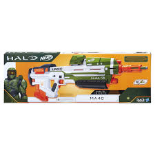 Want to store your child's nerf guns away easily and in style? Nerf Halo Ma40 Motorized Blaster Removable 10 Dart Clip 10 Darts Walmart Com Walmart Com