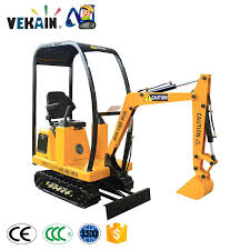China Supplier Vekain Kids Mini Electric Kids Excavator Rides Amusement Park Rides Kids Toy Games Electric Mini Excavator Online Shopping