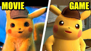 Pokemon Detective Pikachu Movie Vs Game Comparison Animated Movies Pikachu Pokemon