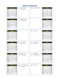Printable 2022 Word Calendar Templates Calendarlabs