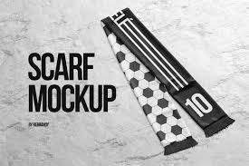 Download Scarf Mockup By Rebrandy Thehungryjpeg Com